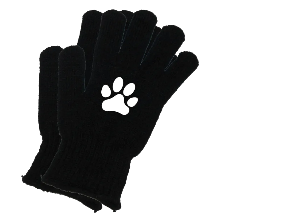 Reflective Knit Gloves - Paws