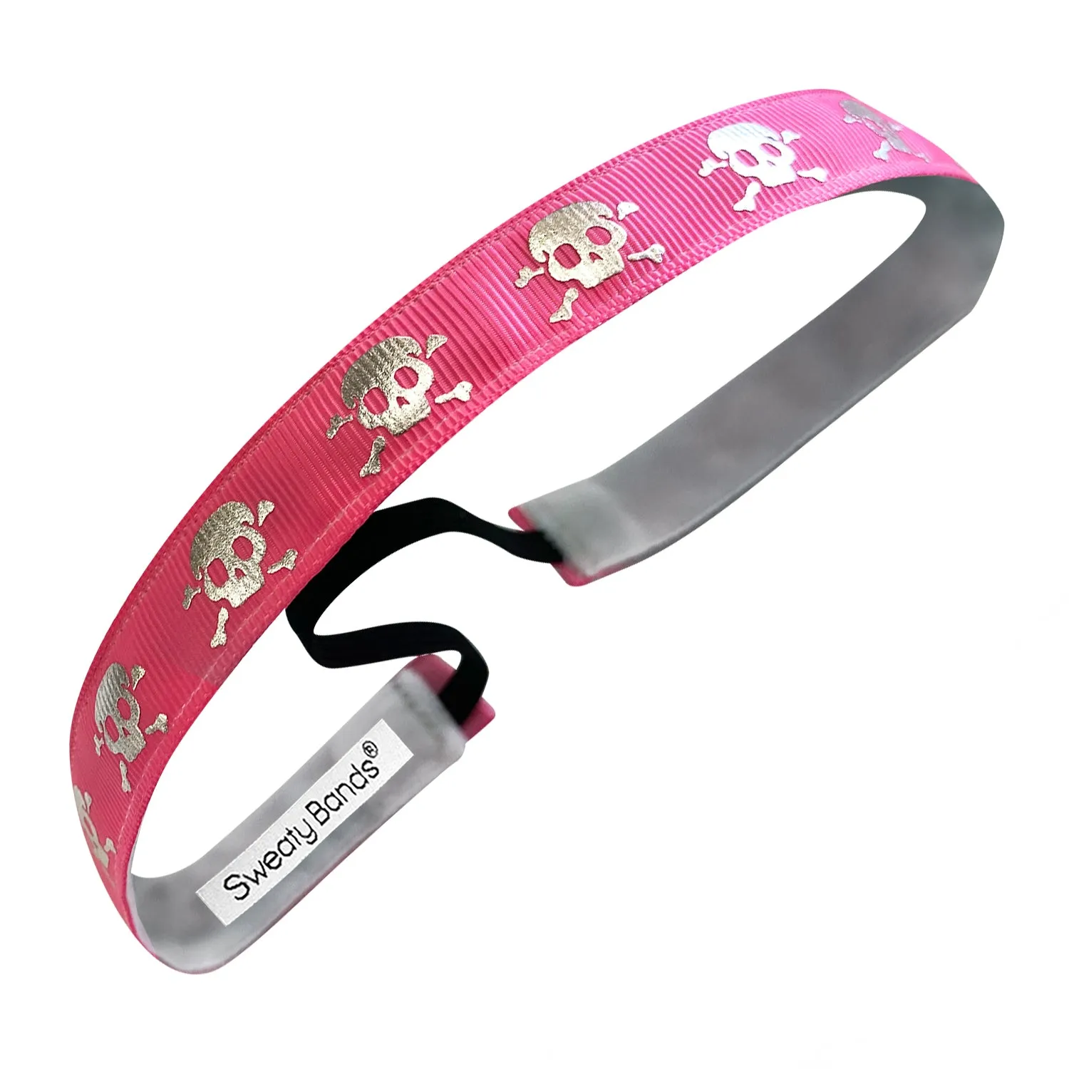 Reflective Skulls | Pink | 5/8 Inch