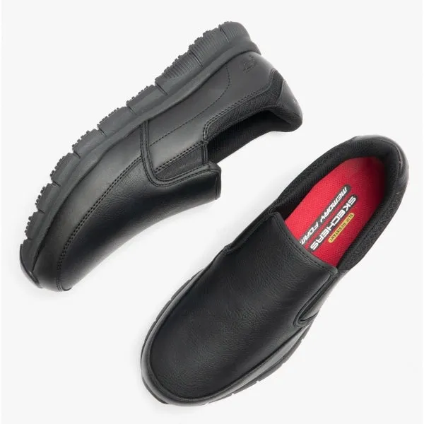 RELAXED FIT - NAMPA GROTON Mens Slip On Shoes Black