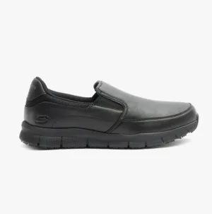 RELAXED FIT - NAMPA GROTON Mens Slip On Shoes Black