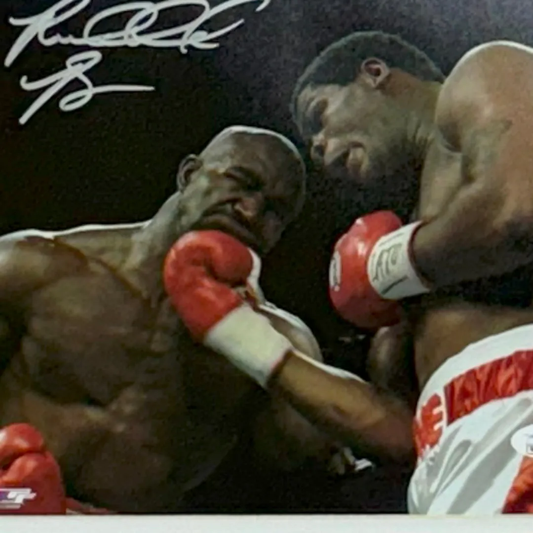 Riddick Bowe Signed Framed 8x10 Photo