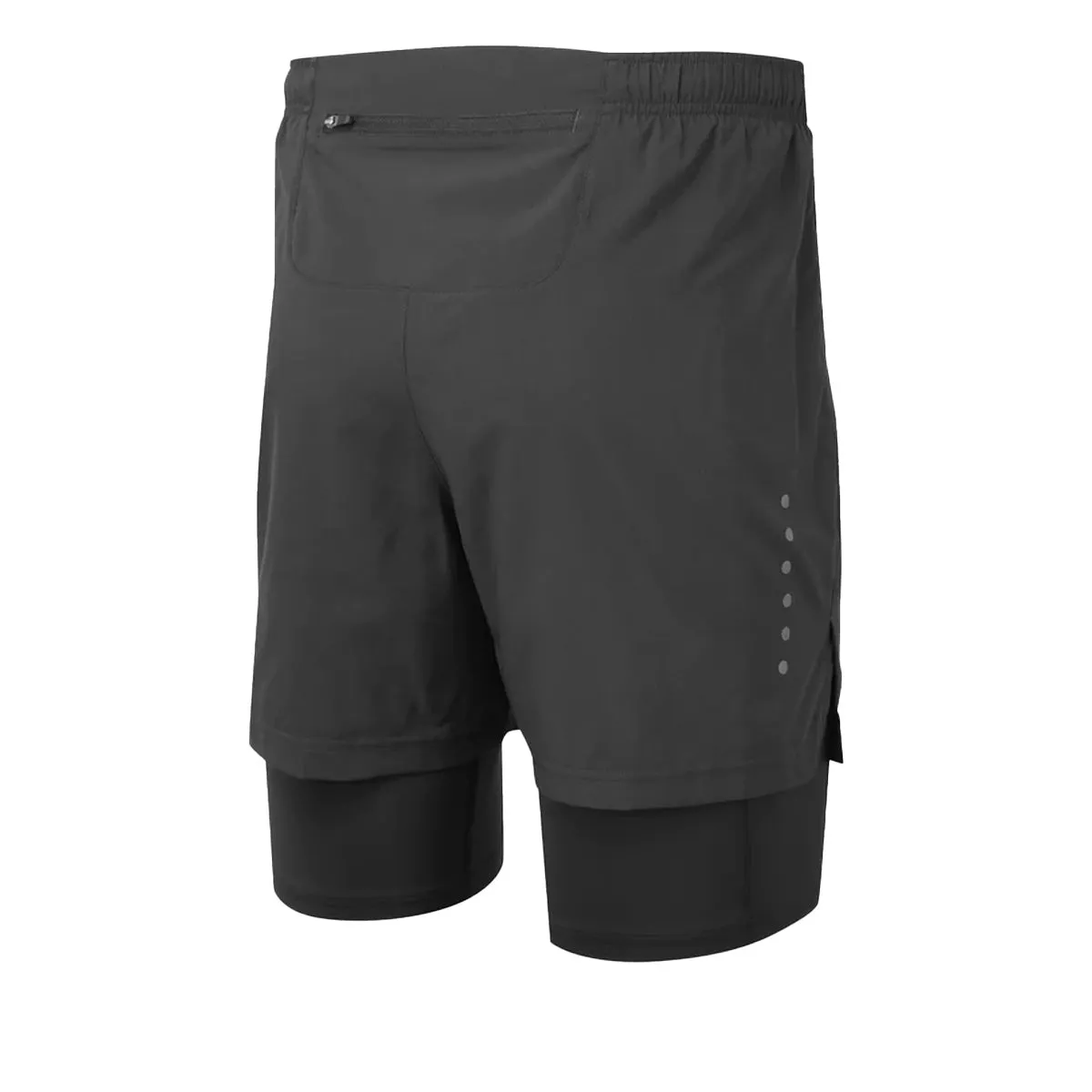 Ronhill Core Twin Short Mens | All Black