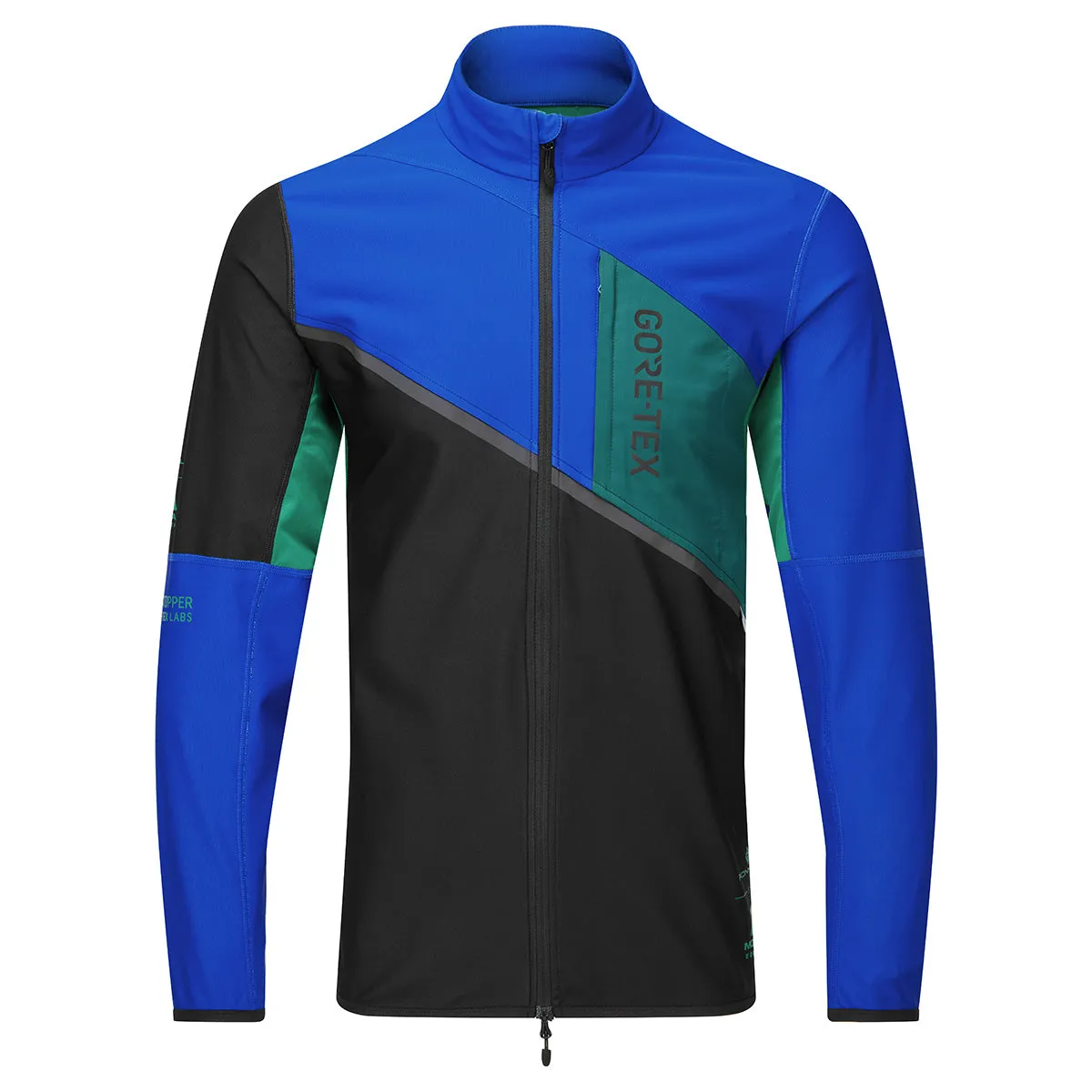 Ronhill Tech Gore-Tex Windstopper Jacket Mens | Black/cobalt