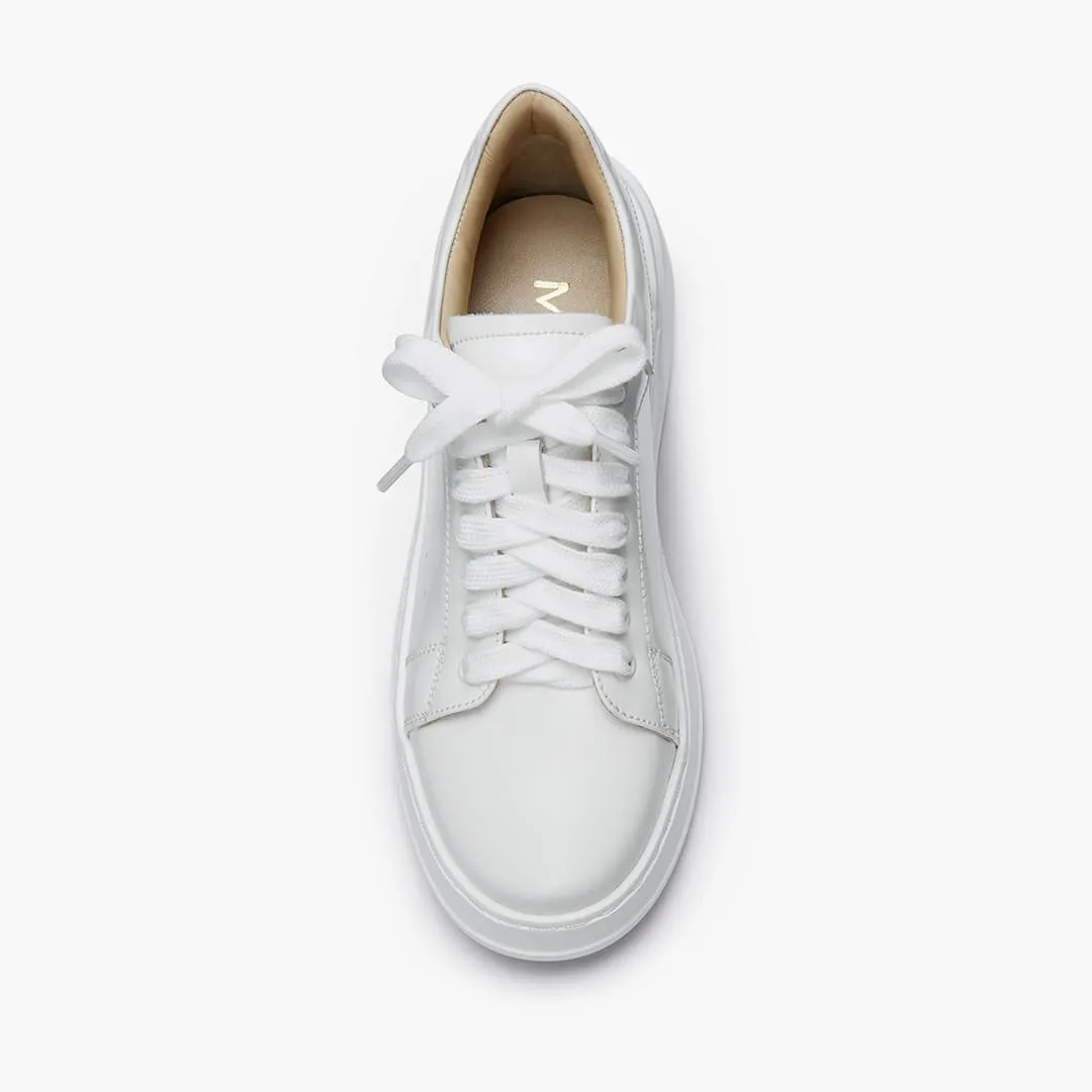 *RYKER WHITE - leather sneaker