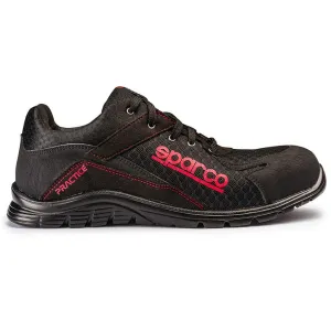 Safety shoes Sparco Practice Nigel (38) Black Red