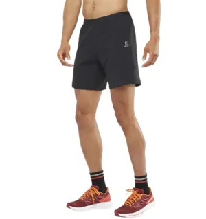 Salomon Mens Cross 7 Inch Shorts - Black