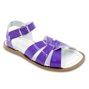 Salt Water Original Infant Sandal | Shiny Purple Size 5 Infant