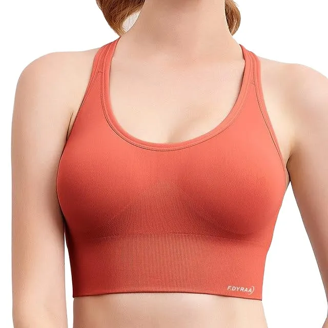 Sexy Breathable Women's Push Up Sports Bra