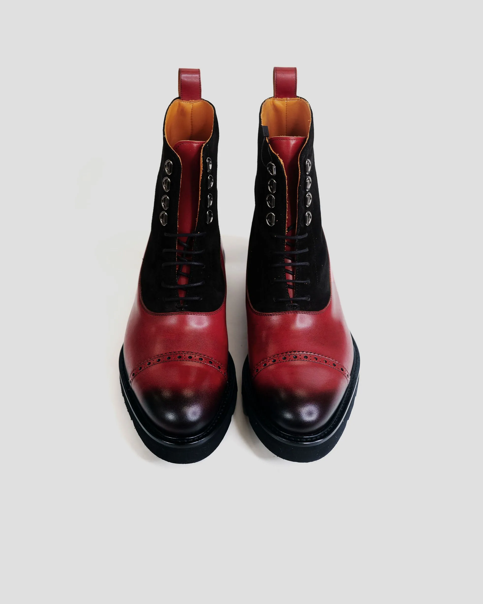 SG Logan High Top Boots V2 – Cherry   Black