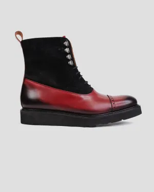 SG Logan High Top Boots V2 – Cherry   Black