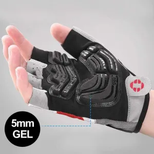 Shockproof Gel Pad Cycling Gloves