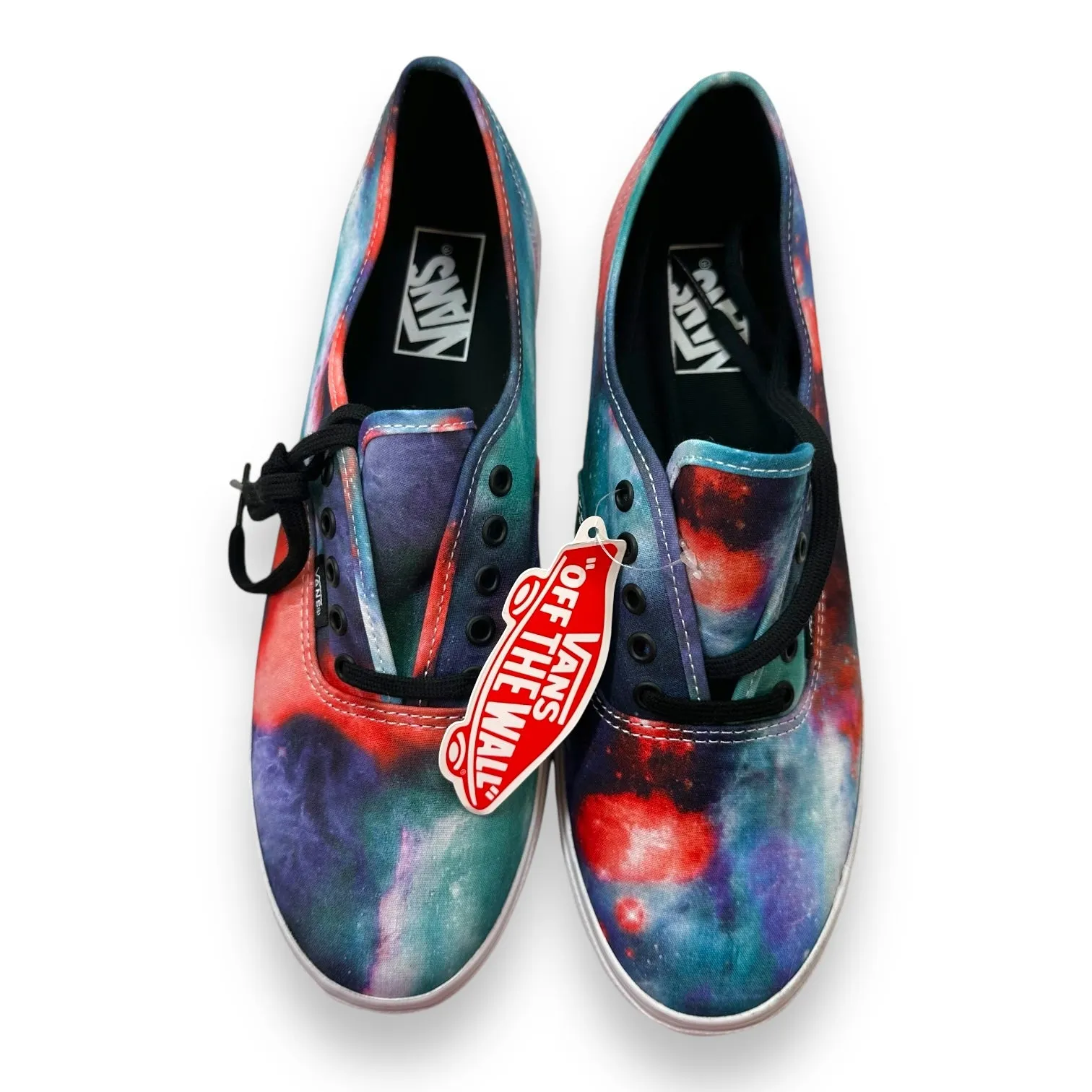 Shoes Athletic By Vans In Tie Dye Print, Size: 10.5