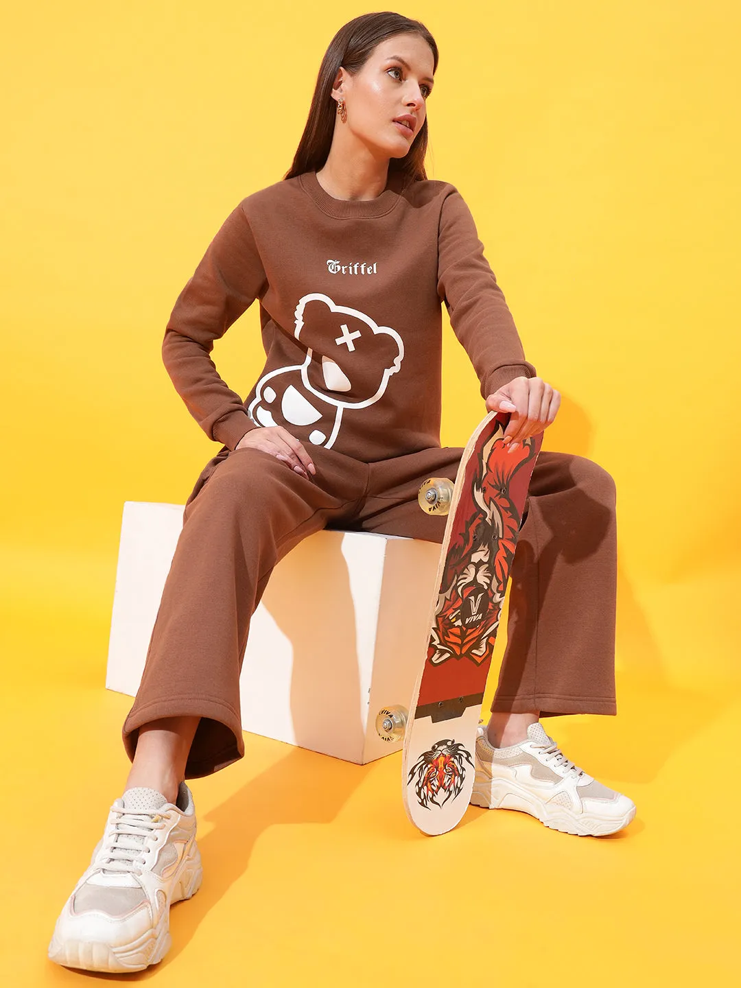 Side Teddy Regular Sweatshirt