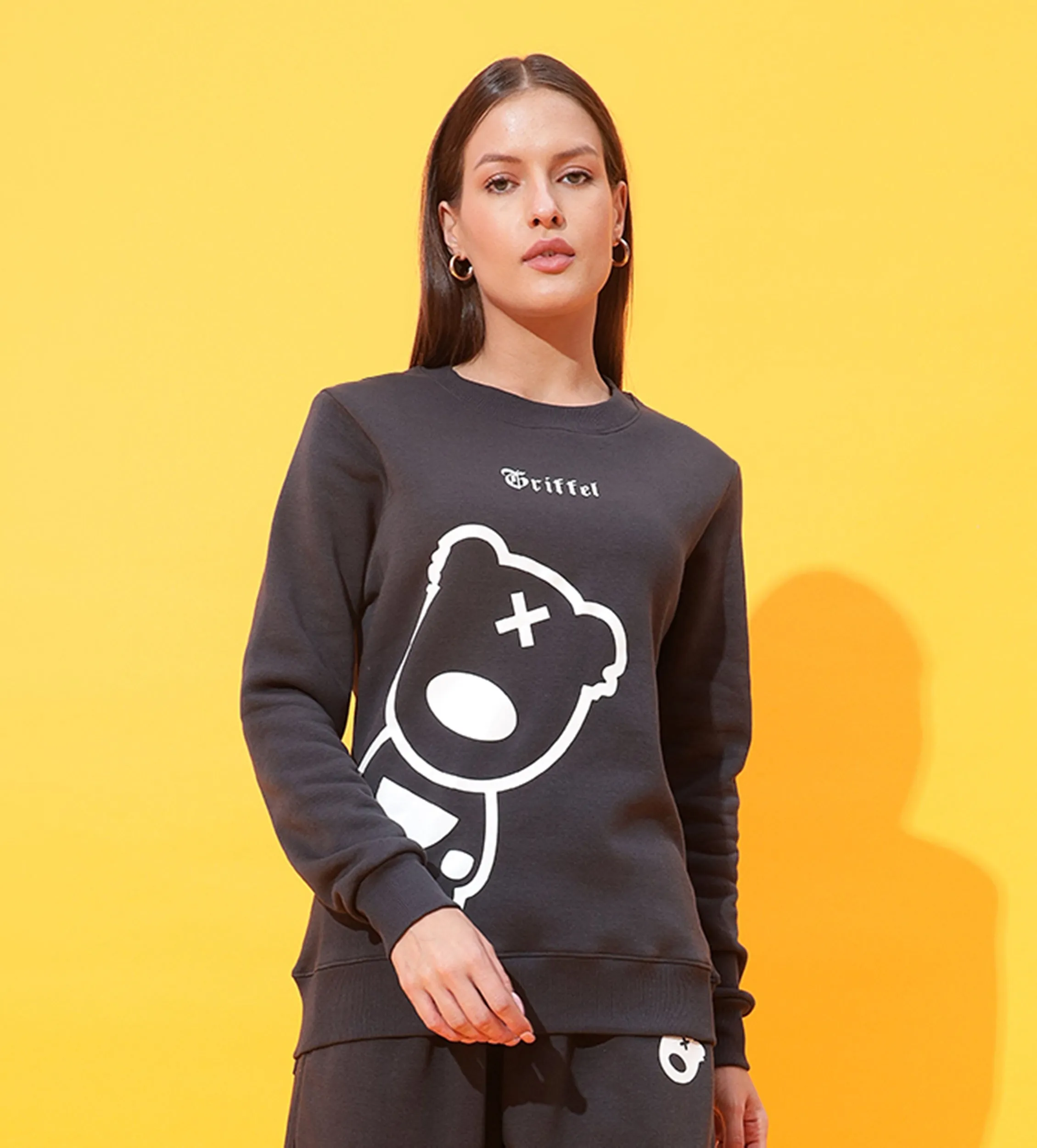 Side Teddy Regular Sweatshirt