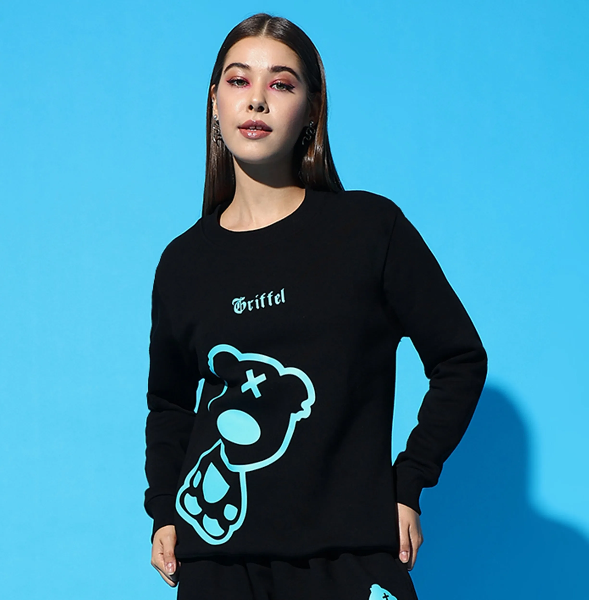 Side Teddy Regular Sweatshirt