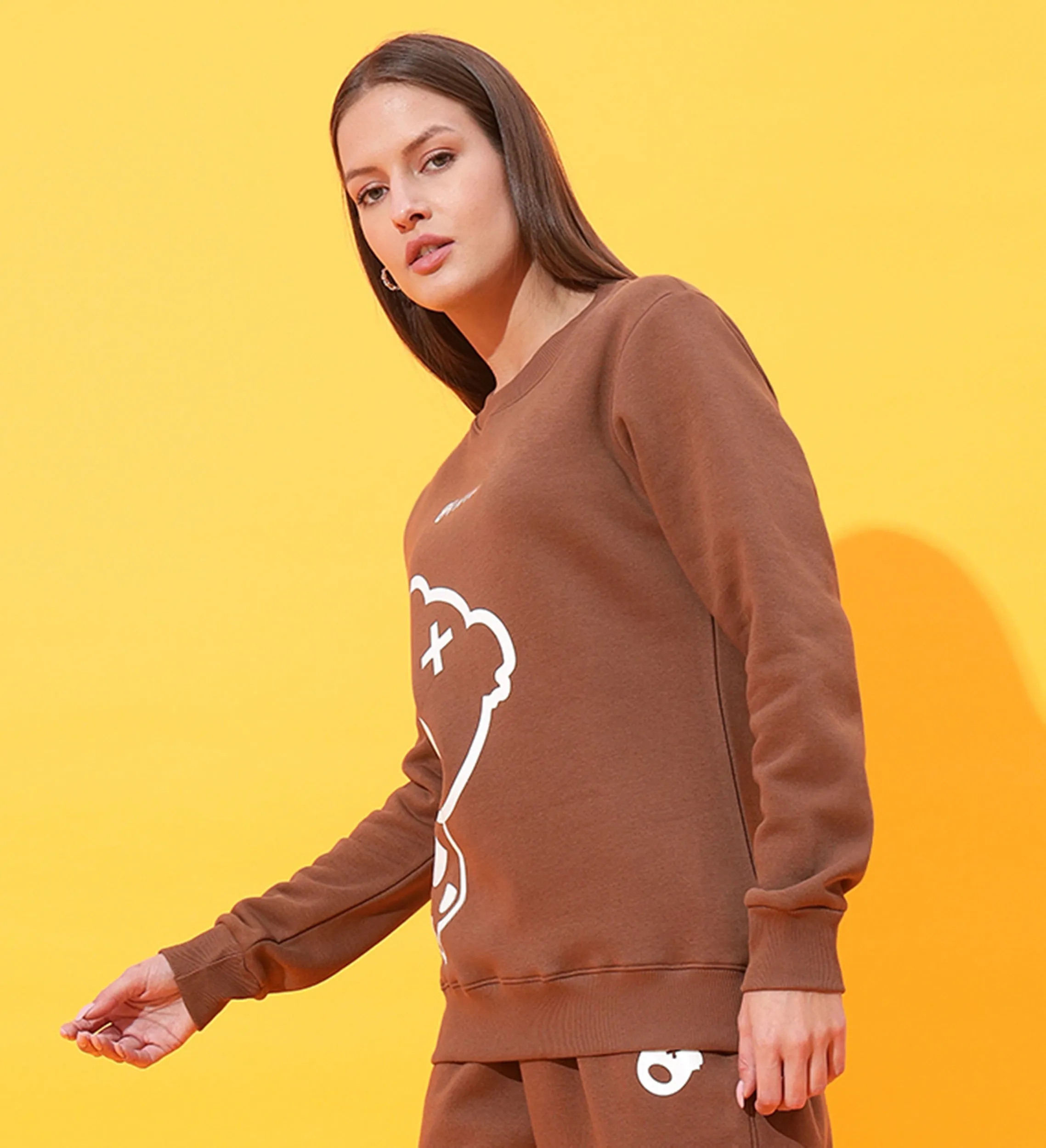 Side Teddy Regular Sweatshirt