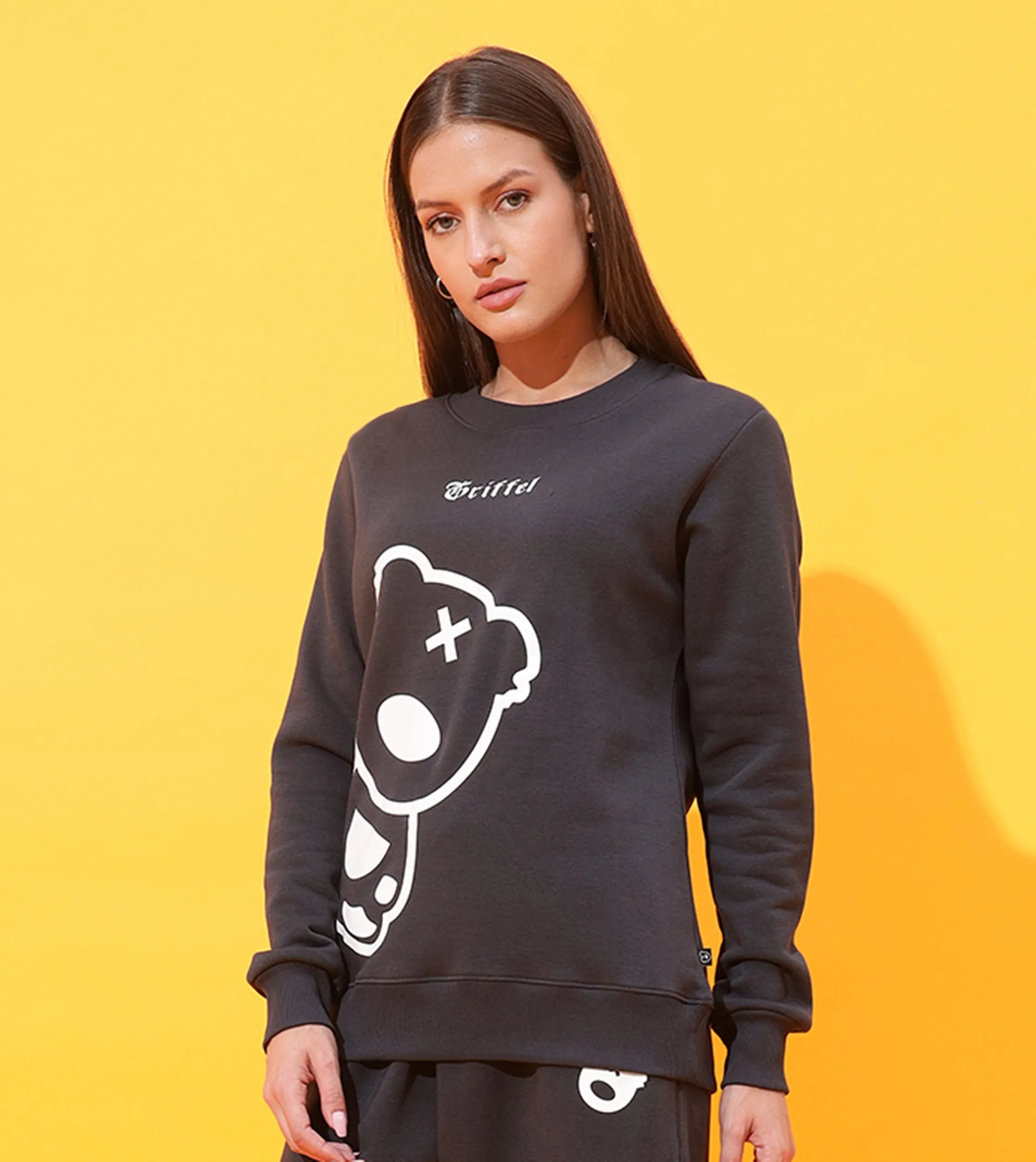 Side Teddy Regular Sweatshirt