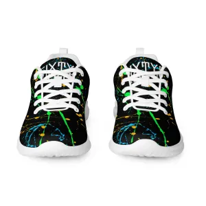 Sixty Eight 93 Logo White Splatter #4 Men’s Athletic Shoes