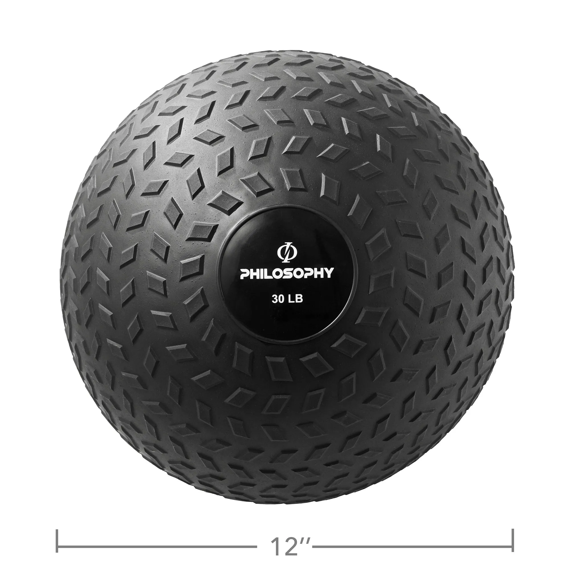 Slam Ball - Weighted Medicine Ball with Easy Grip Tread