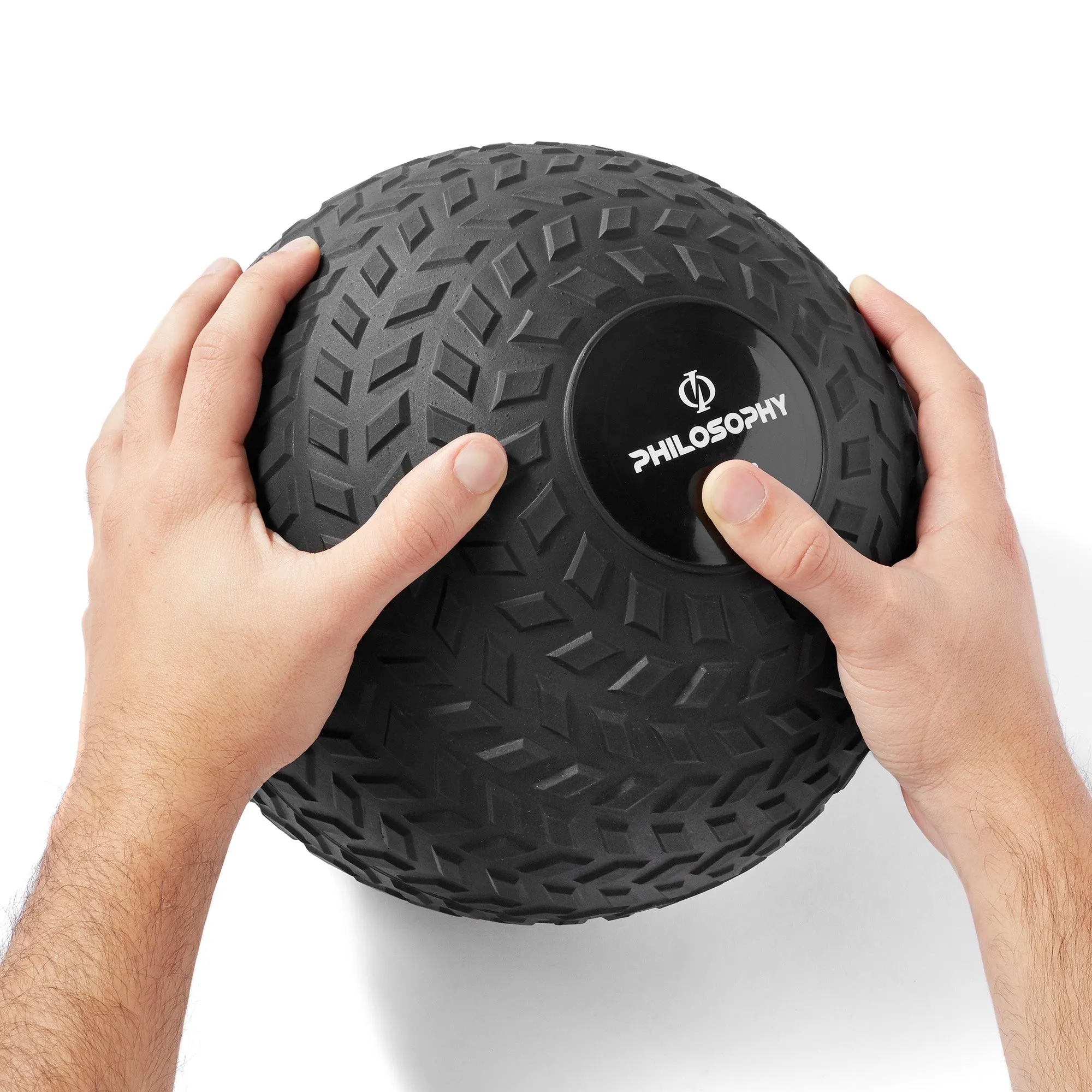 Slam Ball - Weighted Medicine Ball with Easy Grip Tread