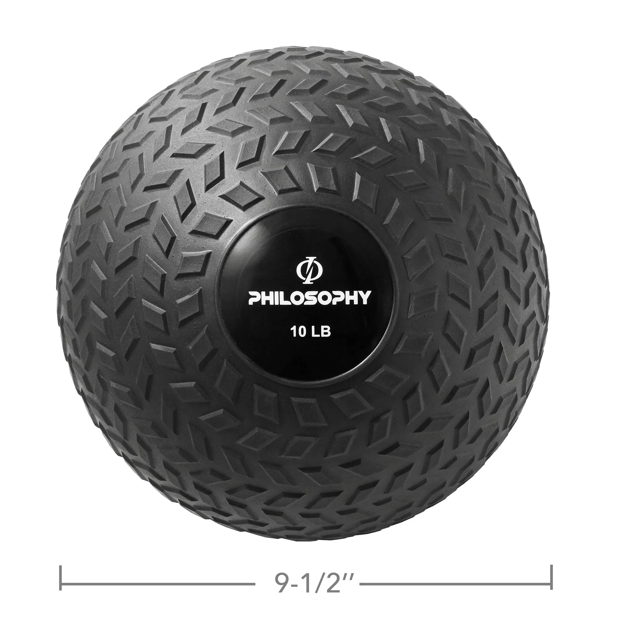 Slam Ball - Weighted Medicine Ball with Easy Grip Tread