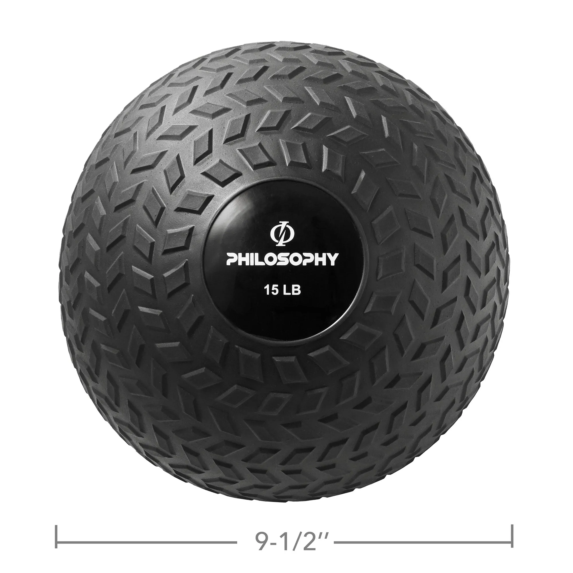 Slam Ball - Weighted Medicine Ball with Easy Grip Tread