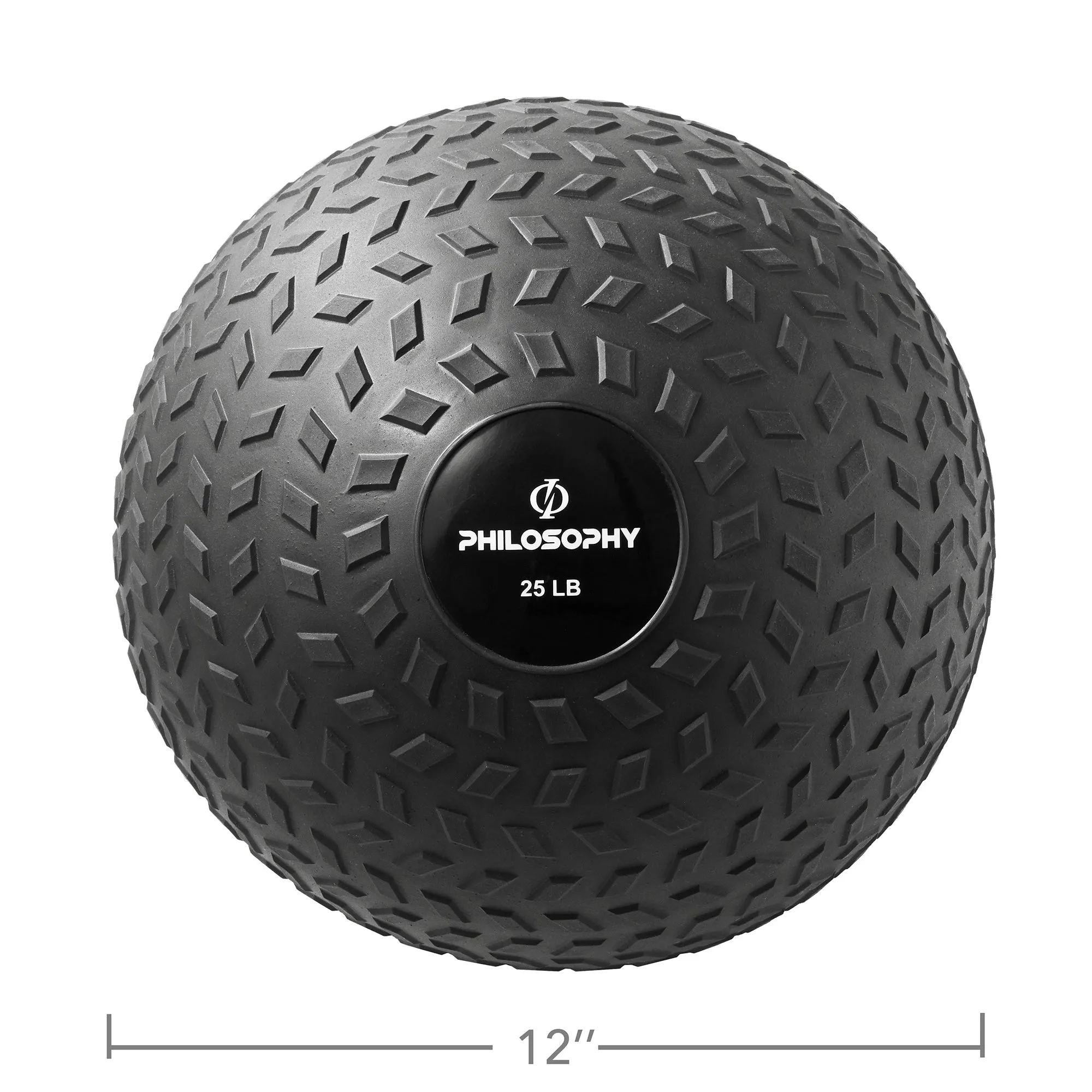 Slam Ball - Weighted Medicine Ball with Easy Grip Tread