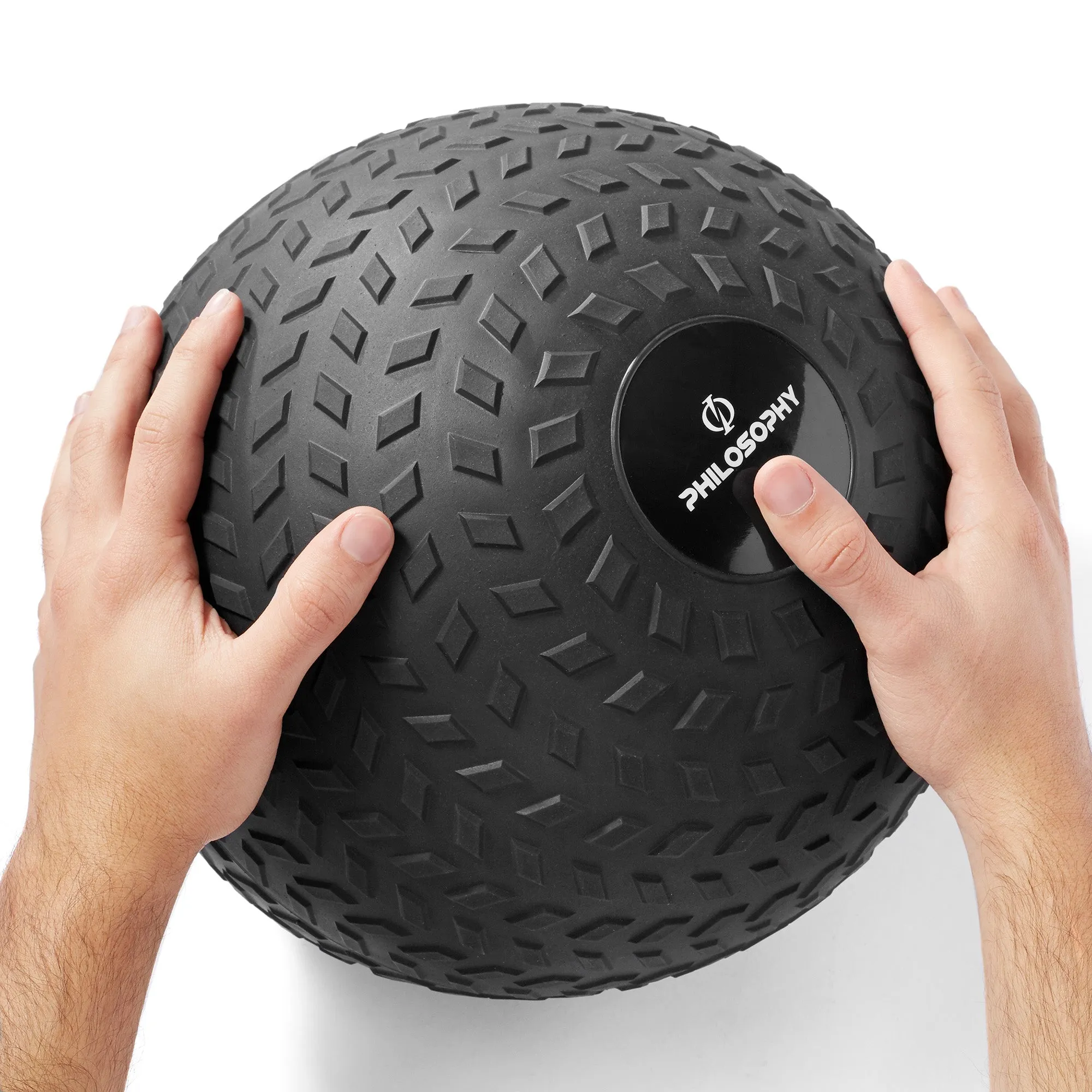 Slam Ball - Weighted Medicine Ball with Easy Grip Tread