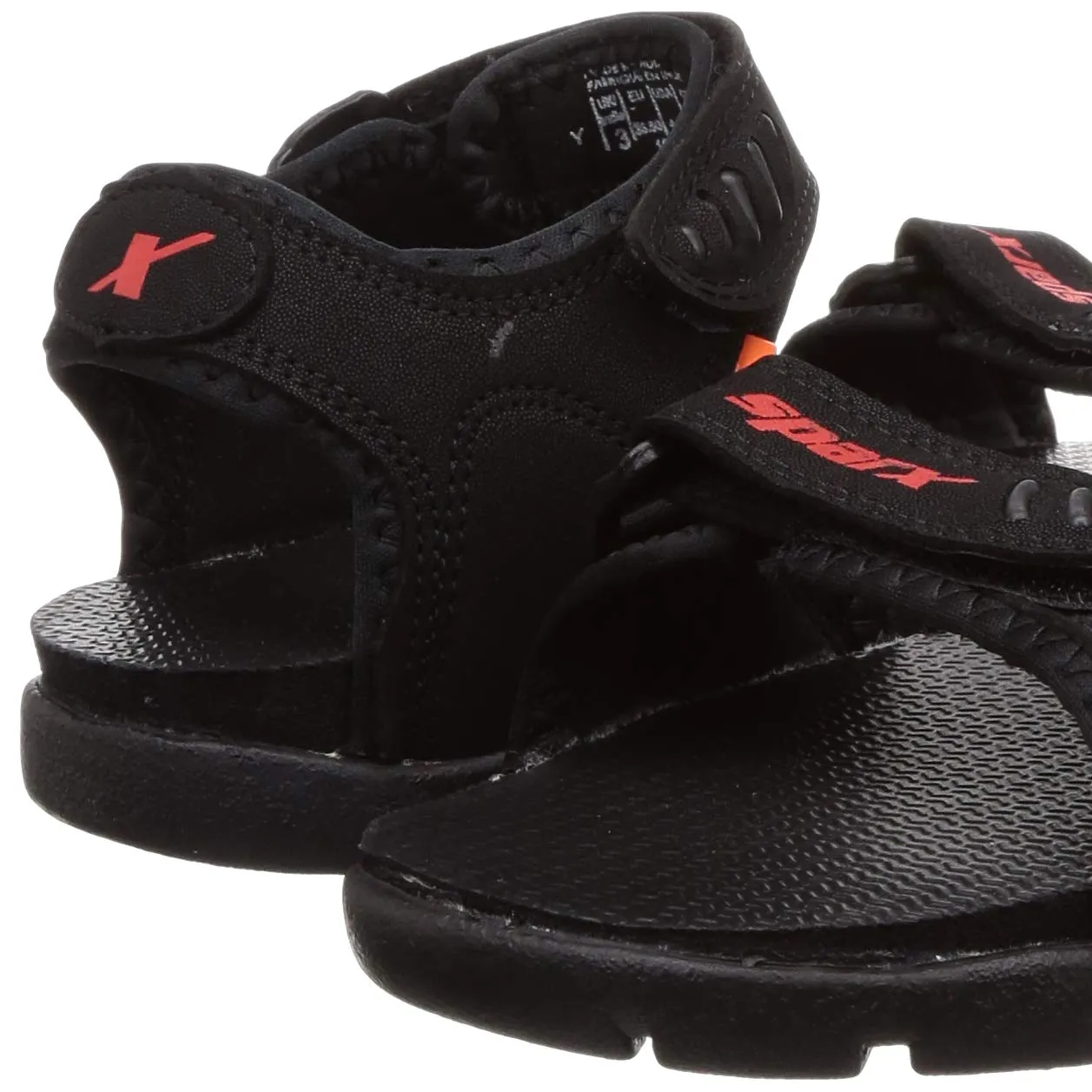 Sparx womens SS0101L Black Sandal - 2 UK (SS0101LBKBK0002)