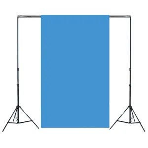 Spectrum Caribbean Sky Blue Paper Roll Photography Studio Backdrop Half Width (1.36 x 10M)