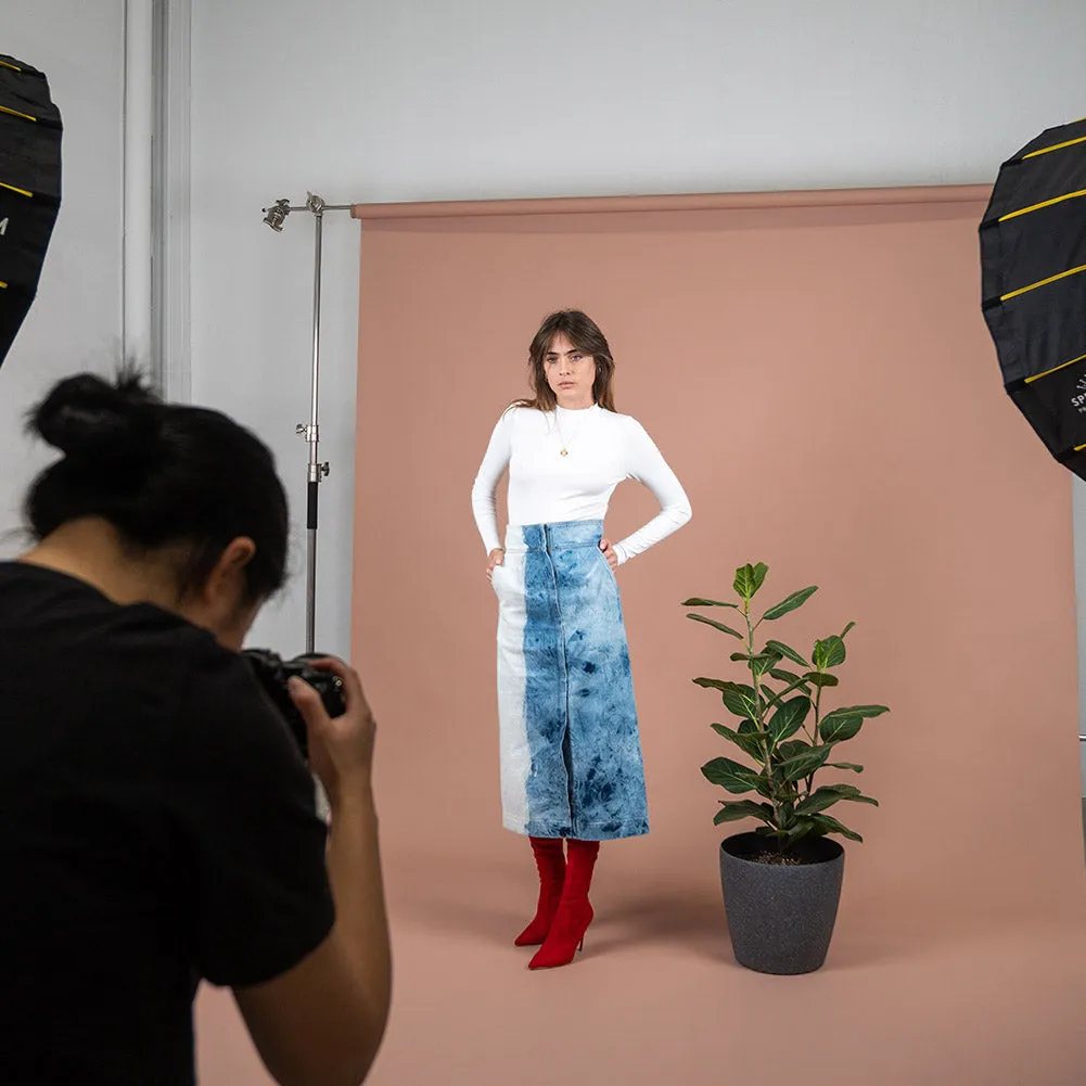 Spectrum Non-Reflective Full Paper Roll Photography Studio Backdrop Full Length (2.7 x 10M) - Moroccan Clay Brown (DEMO STOCK)