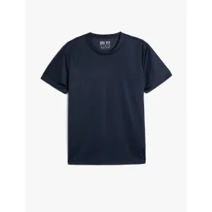 Sports Dri-Fit Navy Plain Tshirt