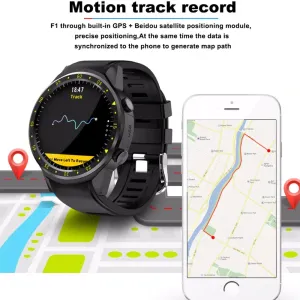 Sports Pedometer GPS Smart Watch with Camera Support