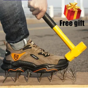 Steel Toe Outdoor Safety Work Shoes