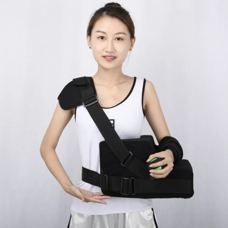 Strap Style Shoulder Abduction Fixation Brace Scapula Dislocation Fracture Fixation Pillow with Grip Ball, Specification: Right