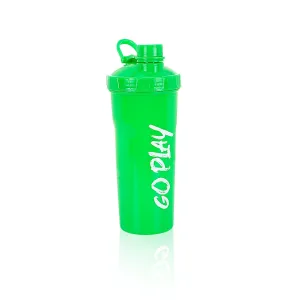 STRAUSS Aqua Shaker Bottle | 100% BPA- Free | Leakproof Shaker for Protein Shake | Ideal For Pre- Post Workout Shake| For Both Men and Women | 700ml, (Flourescent Green)