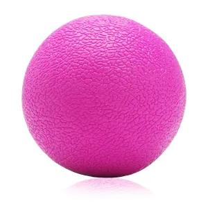 Strauss Yoga & Lacrosse Massage Ball | Ideal for Physiotherapy, Deep Tissue Massage, Trigger Point Therapy, | High-Density Roller & Pain Relief, (Pink)