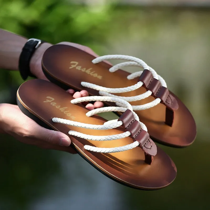 Summer Men Casual Flip-Flops Outdoor Slippers