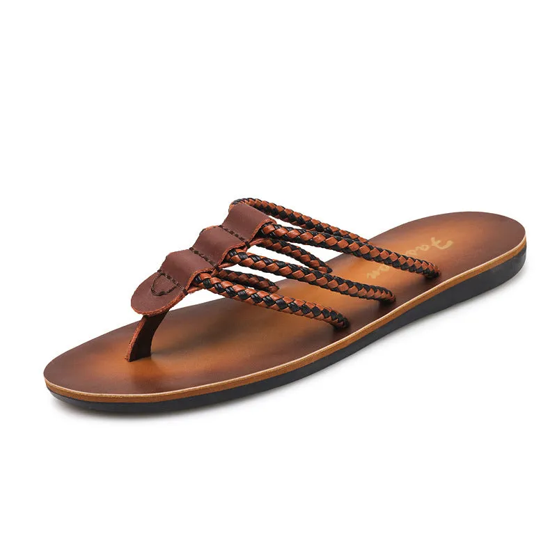 Summer Men Casual Flip-Flops Outdoor Slippers