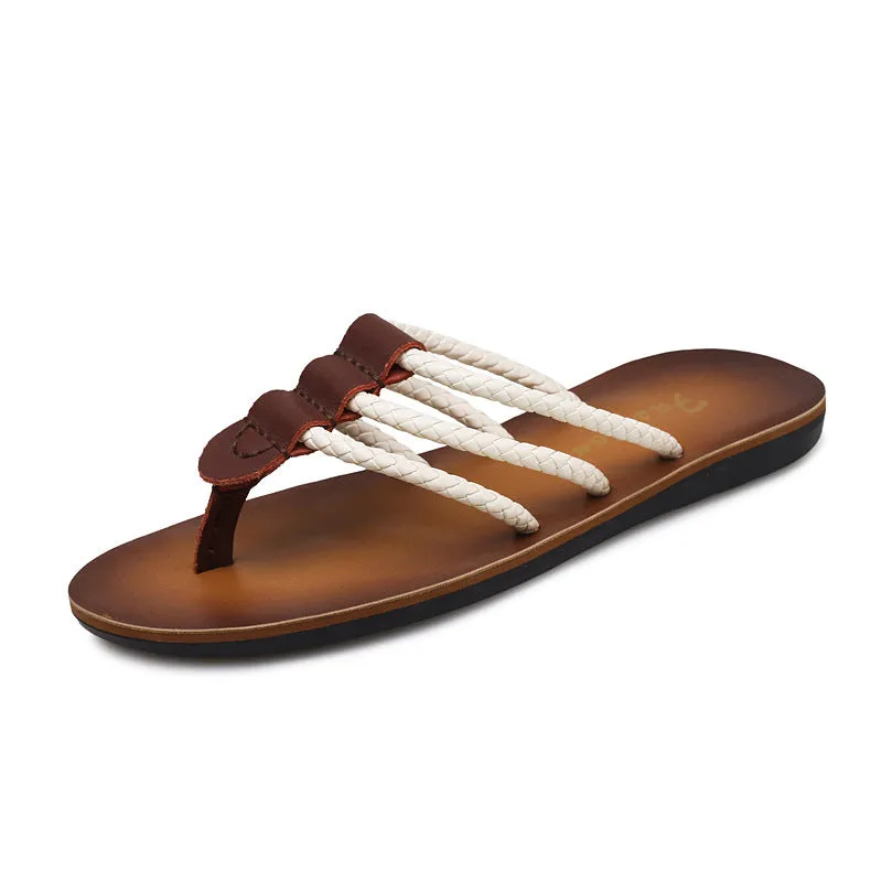 Summer Men Casual Flip-Flops Outdoor Slippers