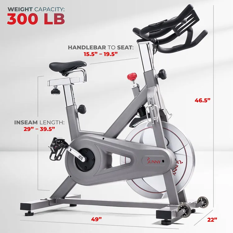 Sunny Health & Fitness Synergy Pro Magnetic Indoor Cycling Bike - SF-B1851