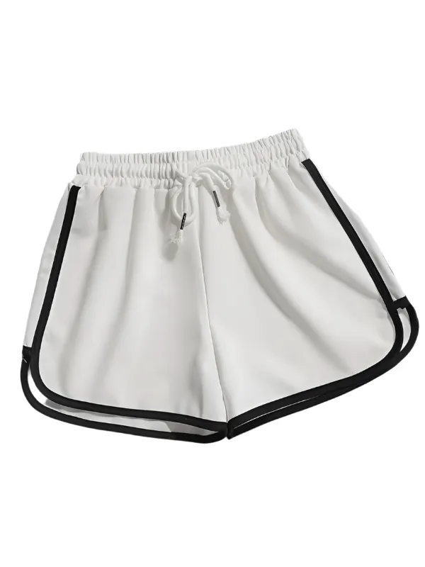 TEEK - Sports Style Three-Quarter Shorts