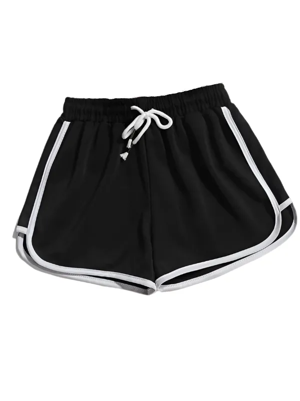 TEEK - Sports Style Three-Quarter Shorts