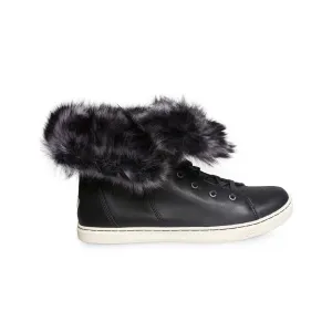 UGG Croft Black Boots - Women's