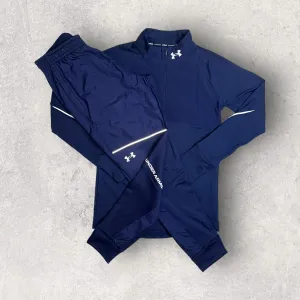 UNDER ARMOUR QUALIFER TRACKSUIT - NAVY