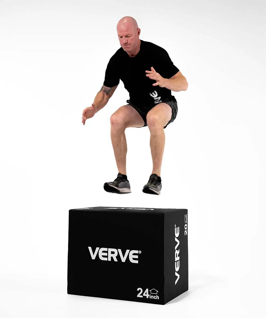 VERVE 3 in 1 Foam Plyo Box - Black | Pre-Order ETA Late November