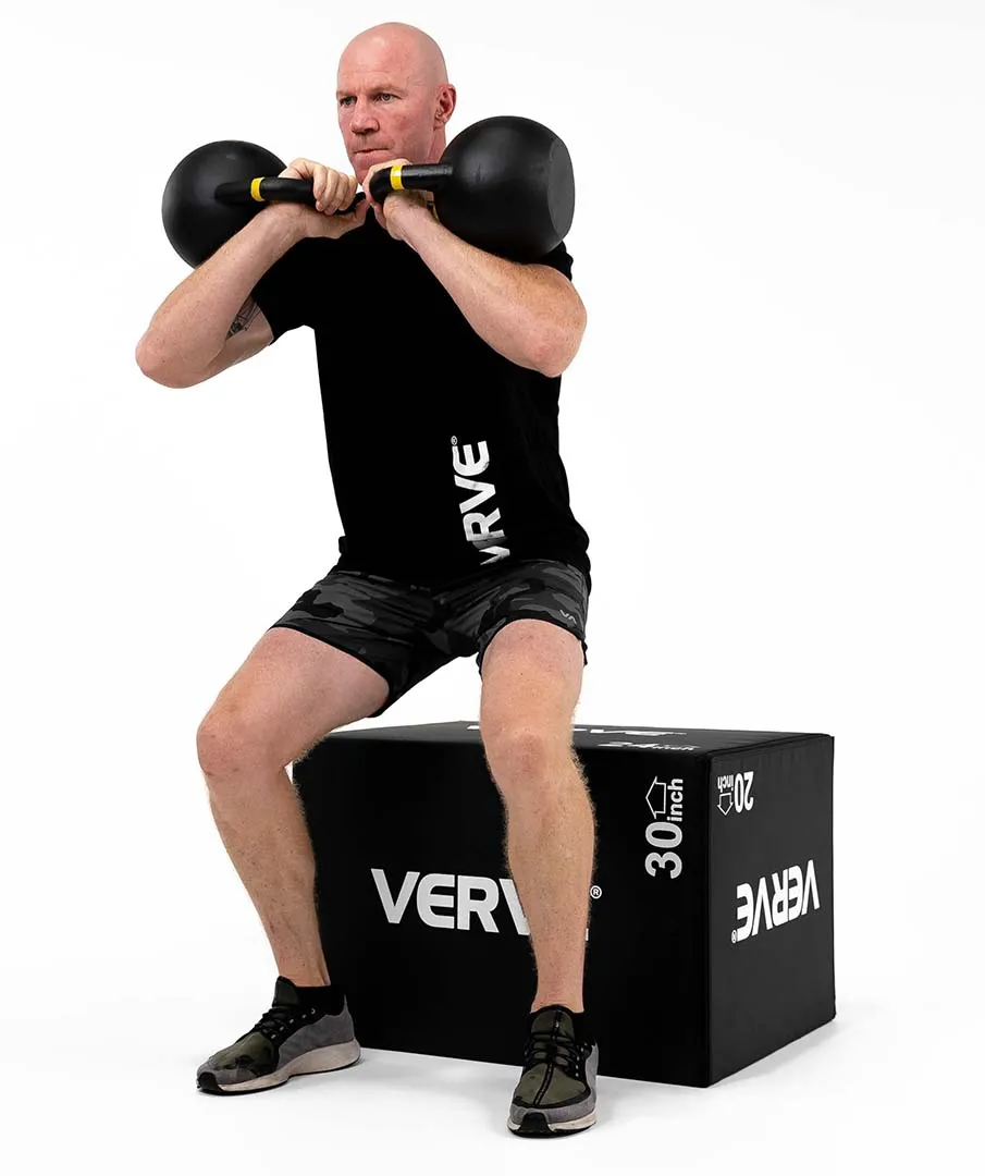 VERVE 3 in 1 Foam Plyo Box - Black | Pre-Order ETA Late November