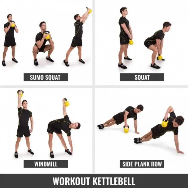 Vinyl Kettlebell 8KG