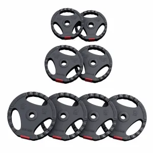 Vinyl Tri-Grip Weight Plate Set 27.5KG