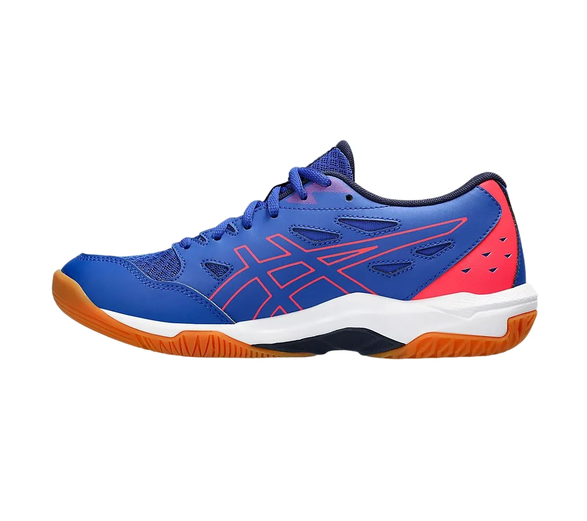 Womens Asics Gel-Rocket 11 Blue/ White Indoor Sports Athletic Shoes